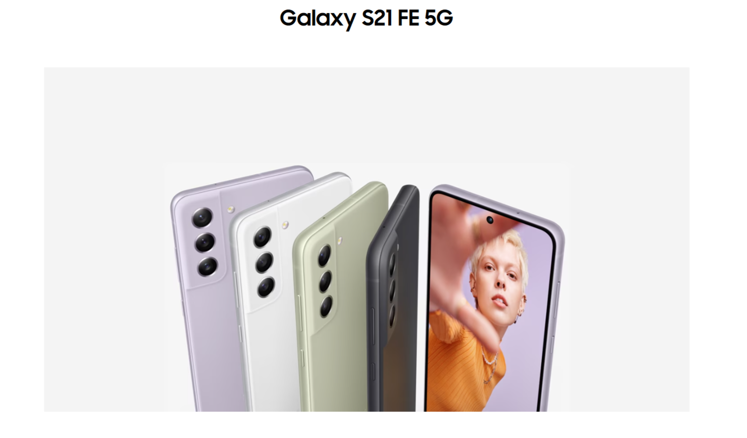 Yenilenmiş Samsung Galaxy S21 FE